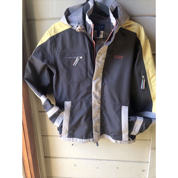 ELT Paris Raincoat Equestrian Small with Hood NICE!! - Picture 7 of 16